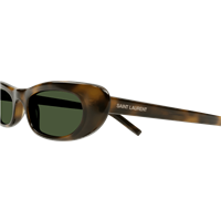 Napoli - Corso Giuseppe Garibaldi 197 - Occhiali da sole Saint Laurent Donna SL 557 SHADE002 HAVANA HAVANA GREEN53 - SL 557 SHADE002 HAVANA HAVANA GREEN53